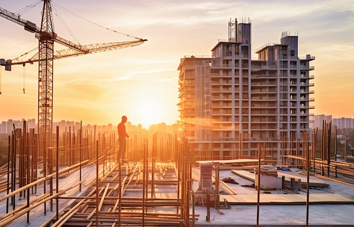 Orange Circular Cable for Building Wiring
