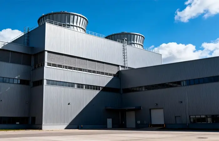 Orange Circular Cable for Industrial Plants